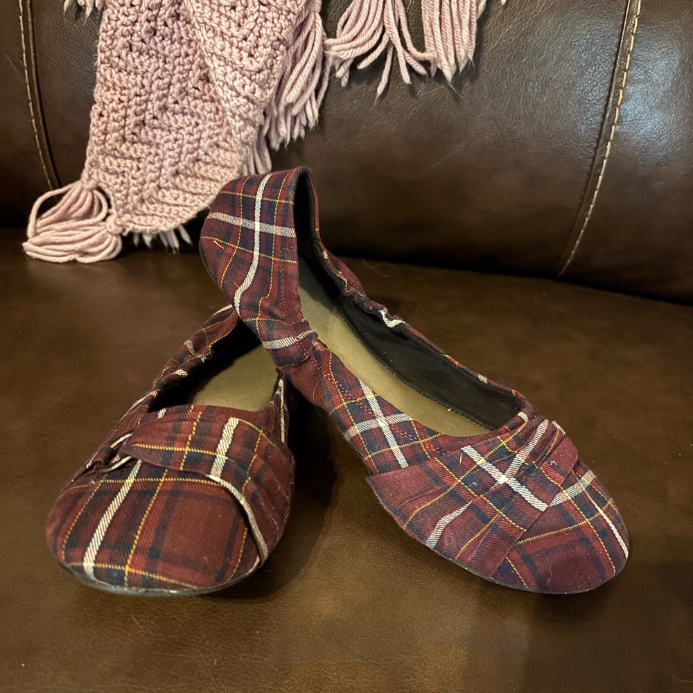 Plaid Women's Flats